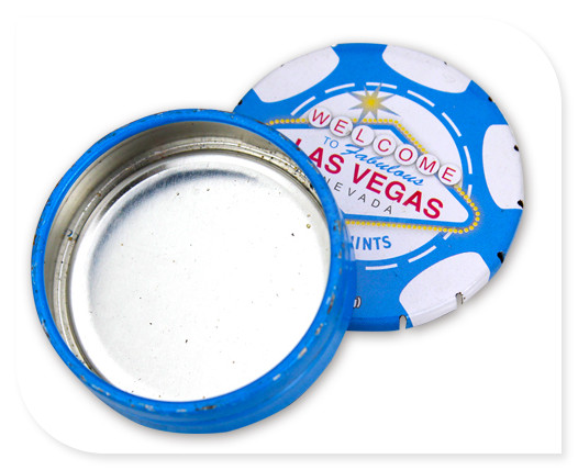 小號圓形薄荷糖鐵盒 小號圓形薄荷糖鐵盒展開圖