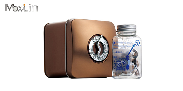 5X極草含片包裝鐵盒 5X極草含片包裝鐵盒