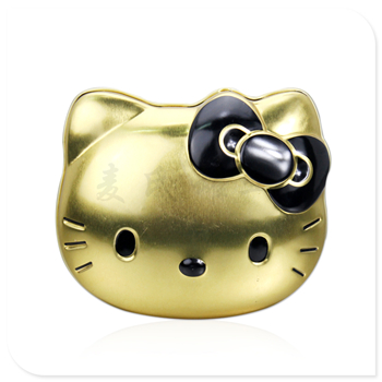 卡通貓形糖果鐵盒子