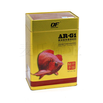 血鸚鵡馬口鐵盒