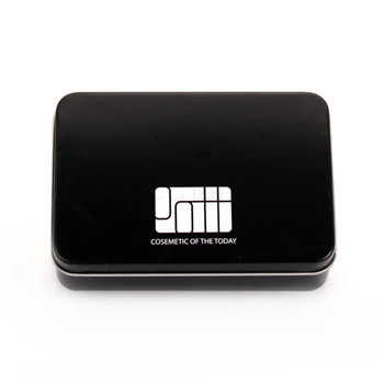 黑色翻蓋鐵罐,化妝品馬口鐵罐生產廠家