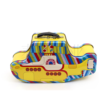 船形糖果包裝鐵罐,精致帶手挽禮品鐵罐生產廠家