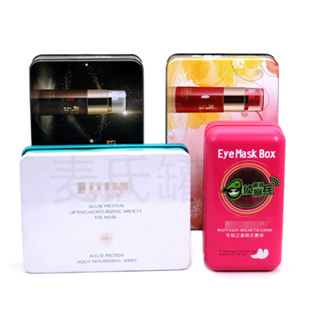 眼霜鐵盒,蝸牛素顏霜鐵盒包裝,眼部修復(fù)霜鐵皮收納盒