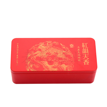 方形頭茬免洗枸杞鐵盒,紅色內(nèi)塞蓋枸杞鐵盒包裝