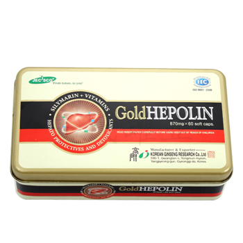 方形藥品鐵盒定制,中藥包裝鐵盒