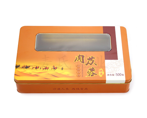 一斤裝肉蓯蓉鐵盒包裝 一斤裝肉蓯蓉鐵盒包裝