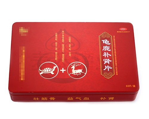 龜鹿補腎片鐵盒 龜鹿補腎片鐵盒