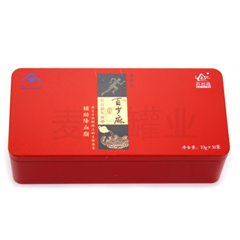 羅布麻茶包裝盒,茶葉鐵盒廠家