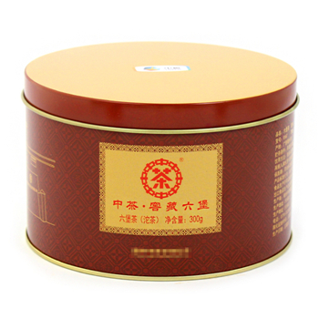 六堡茶葉鐵盒_黑茶馬口鐵盒_圓形茶葉盒定制