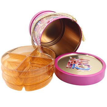 包裝月餅桶裝大鐵罐_圓形月餅食品鐵罐廠家